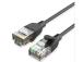 PATCH CABLE CAT.6A UTP/1M BLACK IBIBF VENTION