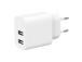 CHARGER USB UNIVERSAL WHITE/2P TA-UC-2A12-01 GEMBIRD