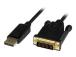 CABLE DISPLAY PORT TO DVI/1M CC-DPM-DVIM-1M GEMBIRD