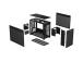 Case ASUS Prime AP201 MiniTower Not included MicroATX MiniITX Colour Black PRIMEAP201