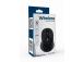 MOUSE USB OPTICAL WRL/BLACK MUSW-6B-01 GEMBIRD