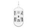 MOUSE USB OPTICAL X2/MEDIUM WHITE PX2222D PULSAR