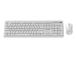 KEYBOARD +MOUSE WRL ENG/WH KBS-WPS-01-W GEMBIRD