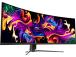 Monitor MSI 49 " 5120 x 1440 pixels Dual QHD Native aspect ratio 32:9 QD-OLED Curved MPG491CQPXQD…