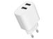 CHARGER USB UNIVERSAL WHITE/2P TA-UC-2A12-01 GEMBIRD