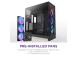 Case NZXT ATX/micro ATX/Mini-ITX/EATX Black Midi Tower PC CM-H92FB-R1