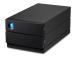 External HDD LACIE 2big RAID 16TB USB 3.1 Drives 2 Black STHJ16000800