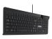 KEYBOARD KU100 BLACK/EST 90XB05E0-BKB050 ASUS