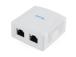 CABLE ACC MOUNT BOX CAT5E FTP/2P NCAC-2F5E-01 GEMBIRD