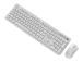 KEYBOARD +MOUSE WRL ENG/WH KBS-WPS-01-W GEMBIRD