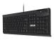 KEYBOARD KU100 BLACK/EST 90XB05E0-BKB050 ASUS