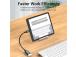 CABLE USB2.0C MALE TO A FEMALE/0.15M BLACK CCSBB VENTION