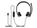 HEADSET STEREO H570E USB/BLACK 981-001431 LOGITECH