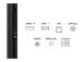 TV Set TCL 55 " 4K Ultra HD 3840 x 2160 pixels Flat 16:9 QD-Mini LED 55C69K