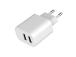 CHARGER USB UNIVERSAL WHITE/2P TA-UC-2A12-01 GEMBIRD