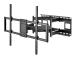 TV SET ACC WALL MOUNT 60-120"/WM-120ST-01 GEMBIRD
