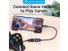 CABLE USB3.1C MALE TO A FEMALE/0.15M BLACK CCVBB VENTION