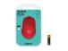 MOUSE USB OPTICAL WRL M330/SILENT RED 910-004911 LOGITECH