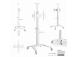 TV SET ACC FLOOR STAND 37-70"/WHITE TVS-70T-02-W GEMBIRD