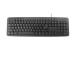 KEYBOARD STANDART USB ENG/BLACK KB-U-103 GEMBIRD