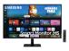 LCD Monitor SAMSUNG 27" TV Monitor/Smart Panel VA 1920x1080 16:9 60Hz Matte 4 ms Speakers Tilt…