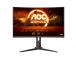 LCD Monitor AOC C27G2Z3/BK 27" Gaming/Curved Panel VA 1920x1080 16:9 240Hz Matte 1 ms Tilt C27G2Z3…
