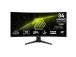 LCD Monitor MSI MAG 346CQ 34" Gaming/Curved Panel VA 3440x1440 16:9 180 Hz 1 ms MAG346CQ