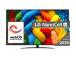 TV Set LG 75" 4K/Smart 3840x2160 Wireless LAN Bluetooth webOS Black 75NANO81A3A