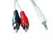 CABLE AUDIO 3.5MM TO 2RCA 5M/CCA-458-5M GEMBIRD