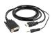 CABLE HDMI-VGA +3.5MM/3M A-HDMI-VGA-03-10 GEMBIRD