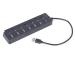 I/O HUB USB3 7PORT/UHB-U3P1U2P6P-01 GEMBIRD