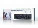 KEYBOARD STANDART USB ENG BIG/LETT. BLACK KB-US-103 GEMBIRD