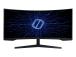 LCD Monitor SAMSUNG Odyssey G5 34" Gaming/Curved/21 : 9 Panel VA 3440x1440 21:9 1 ms Tilt Colour…