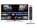 TV Set LG 75" 4K/Smart 3840x2160 Wireless LAN Bluetooth webOS Black 75NANO81A3A