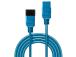 CABLE POWER IEC EXTENSION 3M/BLUE 30122 LINDY
