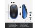 MOUSE USB OPTICAL WRL M190/BLUE 910-005907 LOGITECH