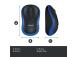 MOUSE USB OPTICAL WRL M185/BLUE 910-002239 LOGITECH