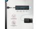 I/O HUB USB TRAVEL/0.19M HUE-C2A AXAGON