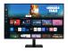 LCD Monitor SAMSUNG 27" TV Monitor/Smart Panel VA 1920x1080 16:9 60Hz Matte 4 ms Speakers Tilt…