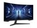 LCD Monitor SAMSUNG Odyssey G5 34" Gaming/Curved/21 : 9 Panel VA 3440x1440 21:9 1 ms Tilt Colour…