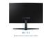 LCD Monitor SAMSUNG LS24D366GAUXEN 24" Business/Curved Panel VA 1920x1080 16:9 100Hz 4 ms Tilt…