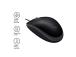 MOUSE USB OPTICAL B110 SILENT/BLACK 910-005508 LOGITECH