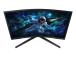 LCD Monitor SAMSUNG LS27CG552EUXEN 27" Gaming/Curved Panel VA 2560x1440 16:9 165 Hz Matte 1 ms…