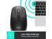 MOUSE USB OPTICAL WRL M190/CHARCOAL 910-005905 LOGITECH