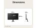 LCD Monitor LG 27 " 1920 x 1080 pixels Full HD Native aspect ratio 16:9 LCD Flat 27U411B-B