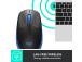 MOUSE USB OPTICAL WRL M190/BLUE 910-005907 LOGITECH