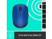 MOUSE USB OPTICAL WRL M171/BLUE 910-004640 LOGITECH