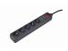 Kaabel POWER EXTENSION 3M 5OUTL SPG5-C-10 GEMBIRD