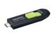 MEMORY DRIVE FLASH USB-C 64GB/ACHO-UC300-64G-RBK/GN ADATA