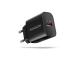 MOBILE CHARGER WALL USB 18W/1PORT BLACK ACU-QC18 AXAGON